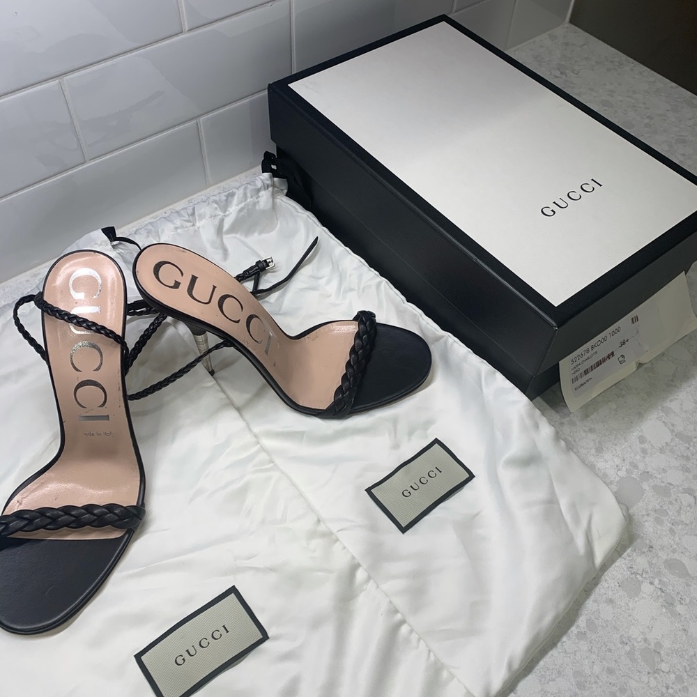 Authentic Black Gucci Shoes 8.5